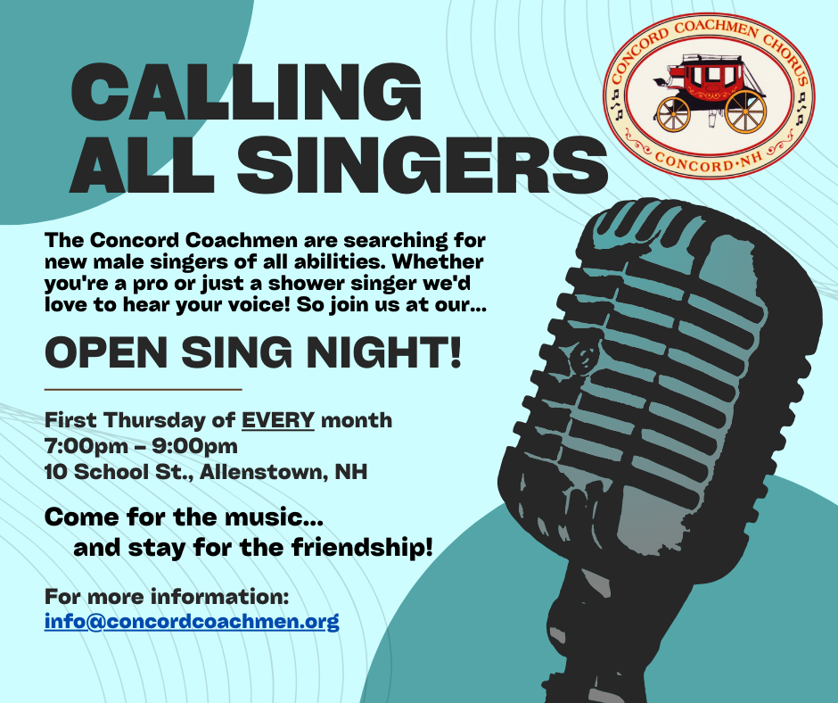 OPEN SING NIGHT! - Public Invited